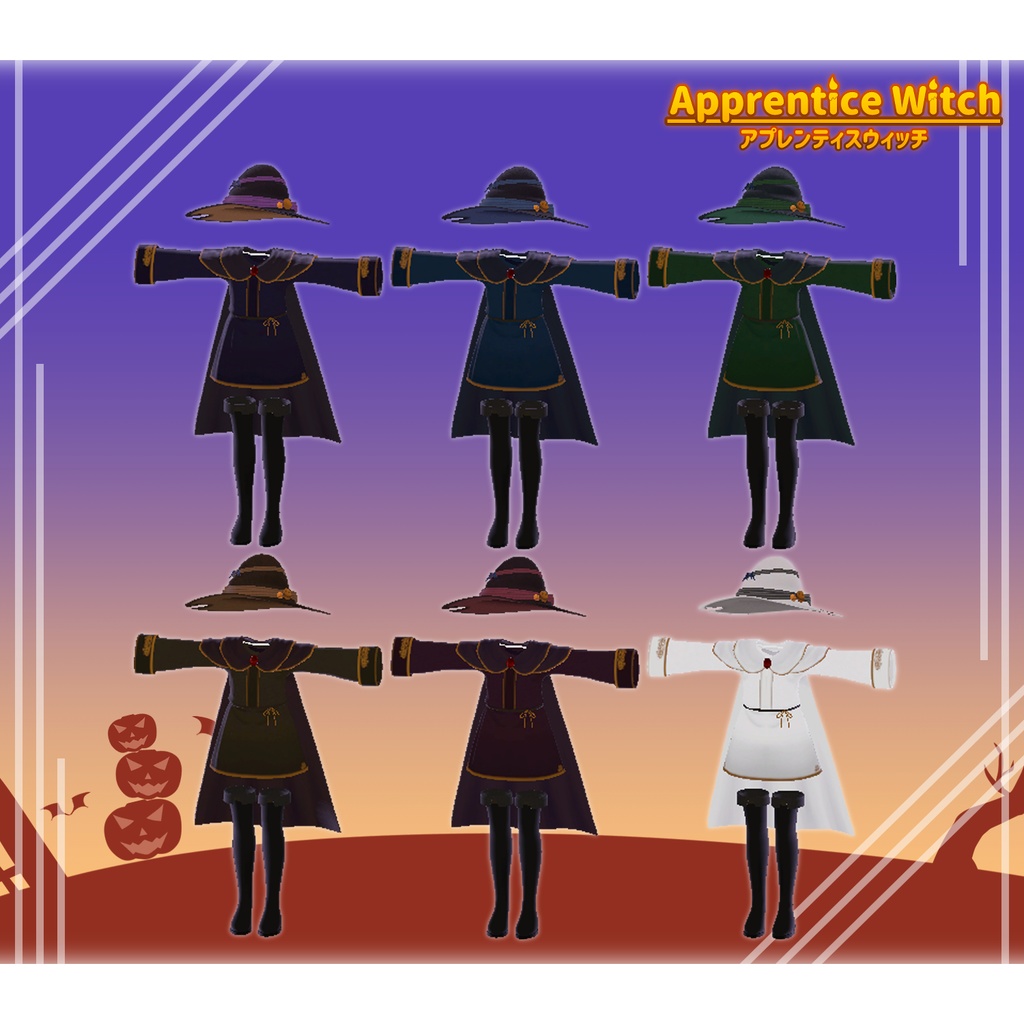 Apprentice Witch【めいゆん対応服】