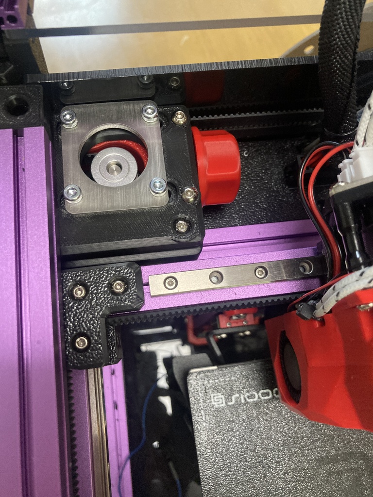 Voron 0.2　A,Bドライブ用押さえプレート