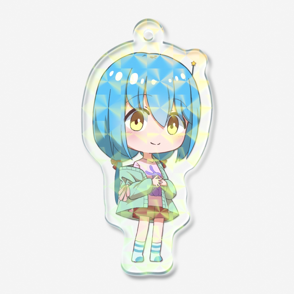 数量限定きらきらキリヤキーホルダー