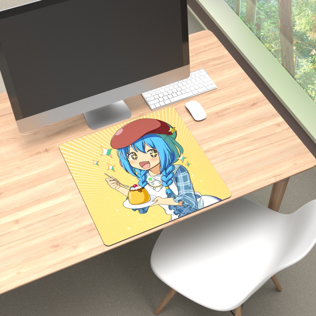 プリン大好き！マウスパッド