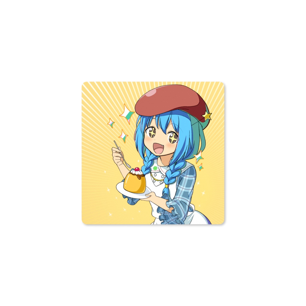 プリン大好き!マウスパッド