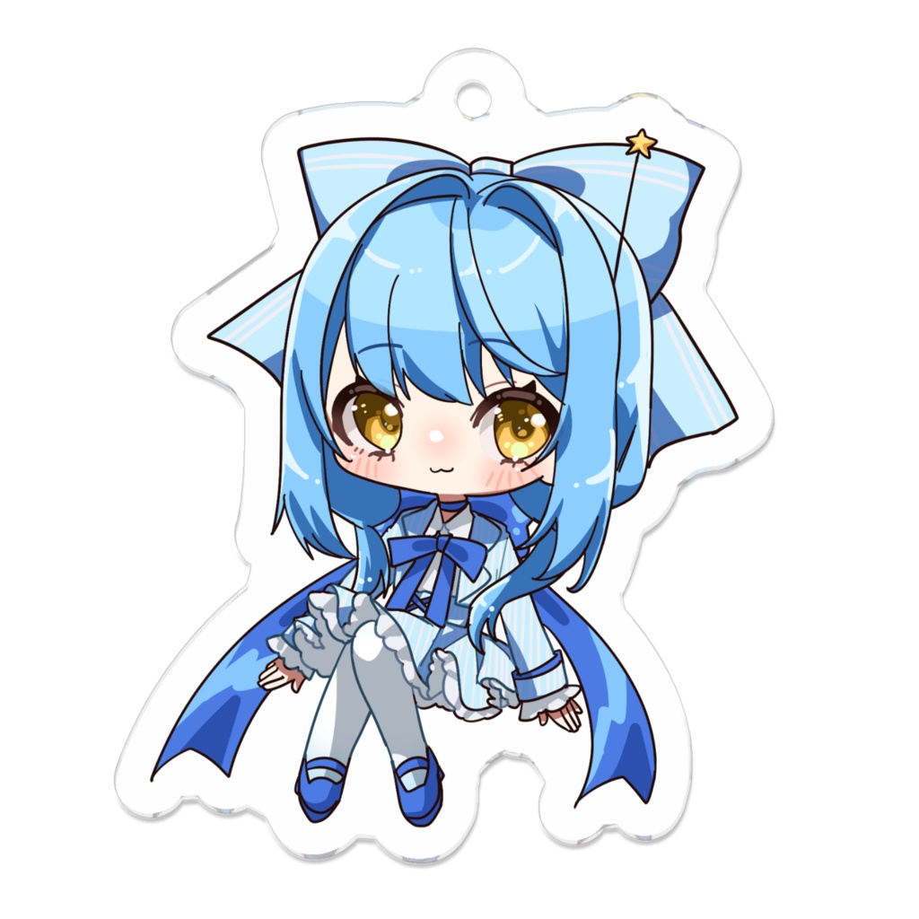 ホワイトデーキリヤ・アクリルキーホルダー