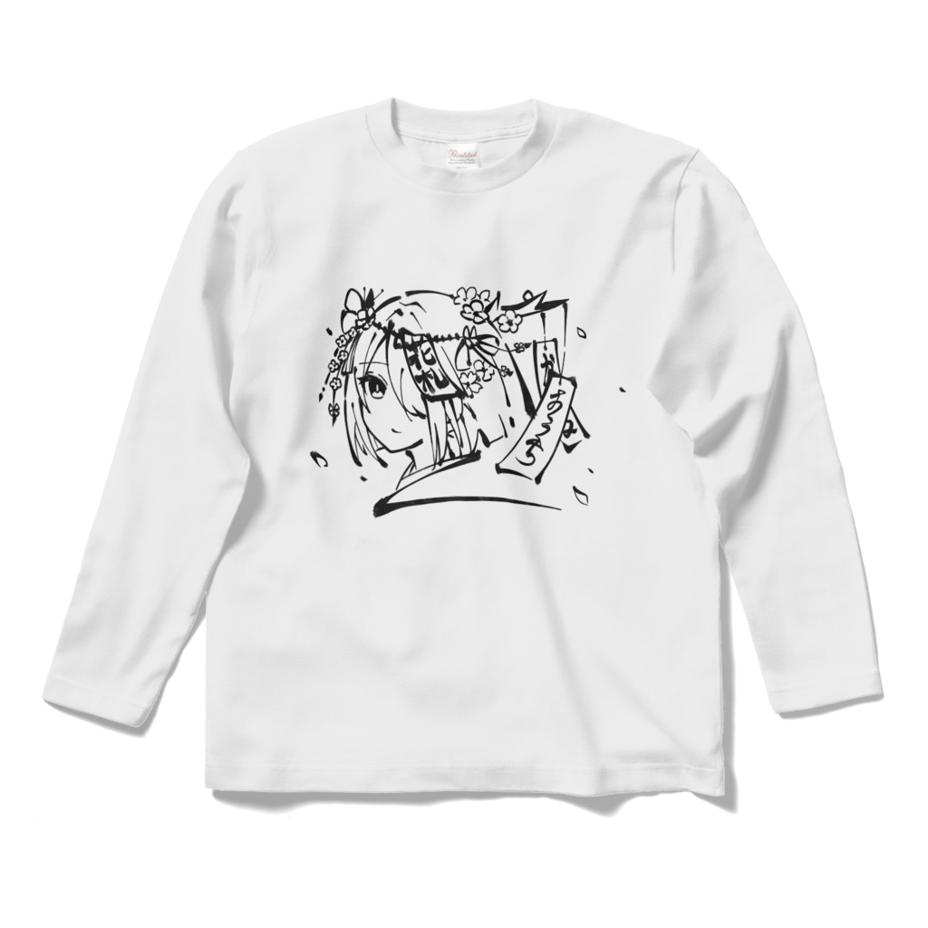 花札ロングスリーブTシャツ / Hanafuda Long-Sleeve T-Shirt