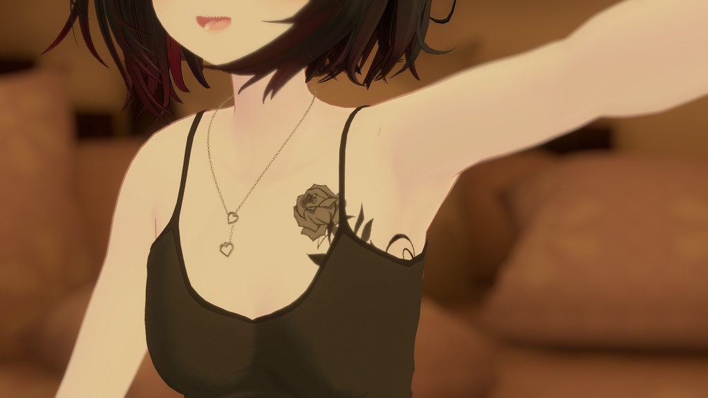 薔薇のタトゥー 3アバター対応確認済