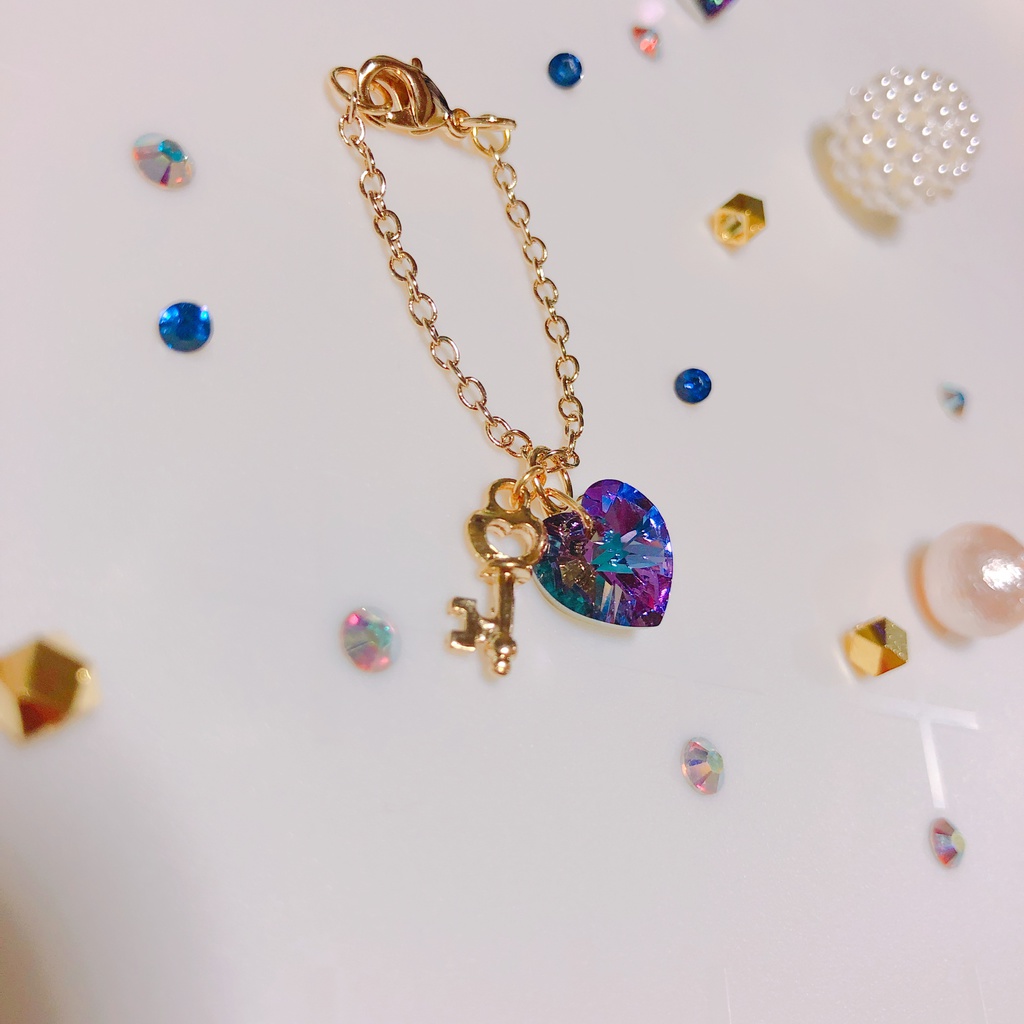 秘密の部屋へのカギ風ぬい用ネックレス