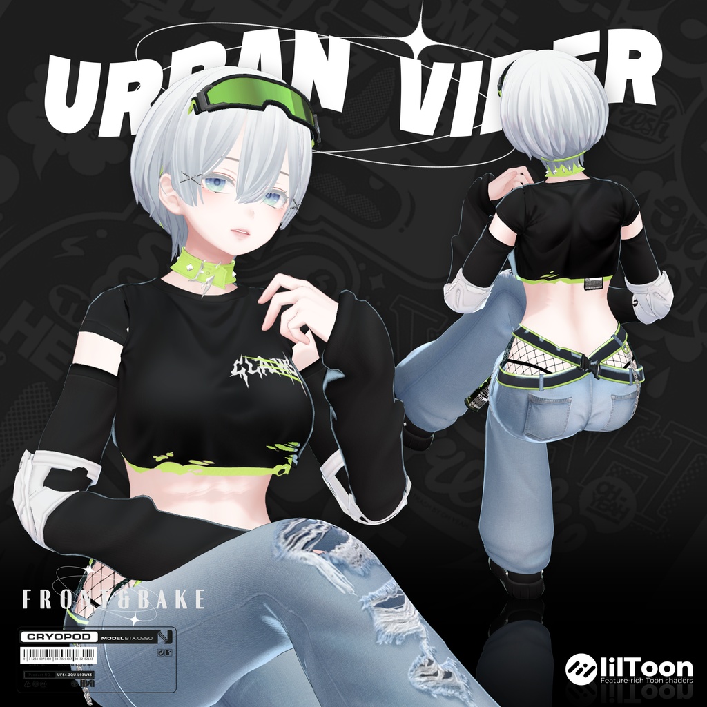 都市の毒蛇(UrbanViper)[森羅Shinra, ライムLime, 竜胆Rindo, MaruBody] 缩略图 2