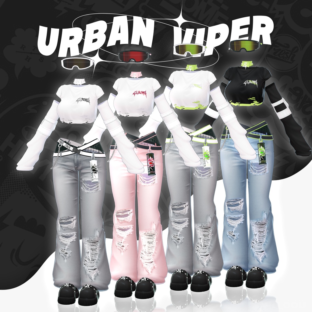 都市の毒蛇(UrbanViper)[森羅Shinra, ライムLime, 竜胆Rindo, MaruBody] 缩略图 7