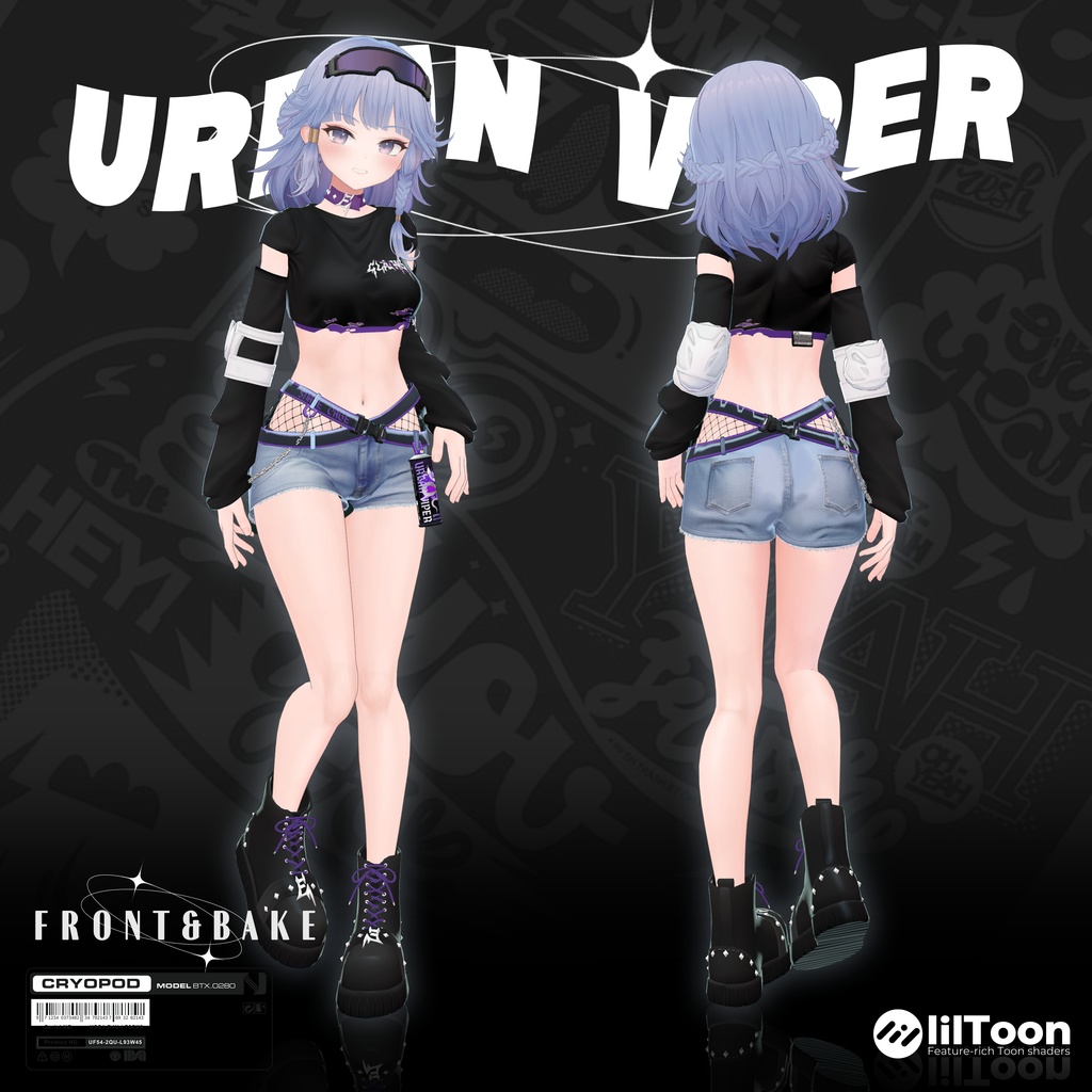 都市の毒蛇(UrbanViper)[森羅Shinra, ライムLime, 竜胆Rindo, MaruBody] 缩略图 4