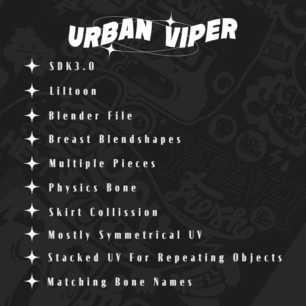 都市の毒蛇(UrbanViper)[森羅Shinra, ライムLime, 竜胆Rindo, MaruBody] 缩略图 10