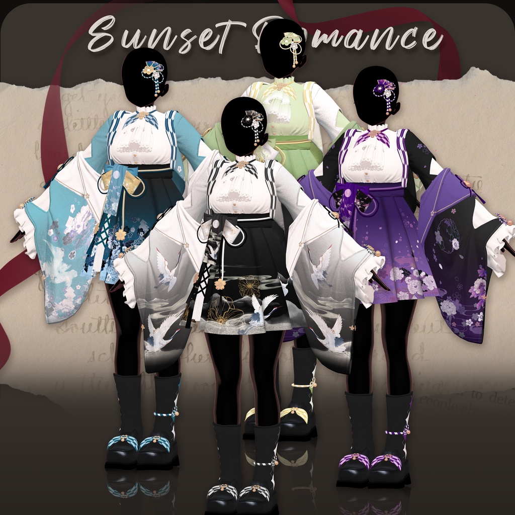 夕日のロマンス(Sunset Romance)[11 Avatars] 缩略图 16