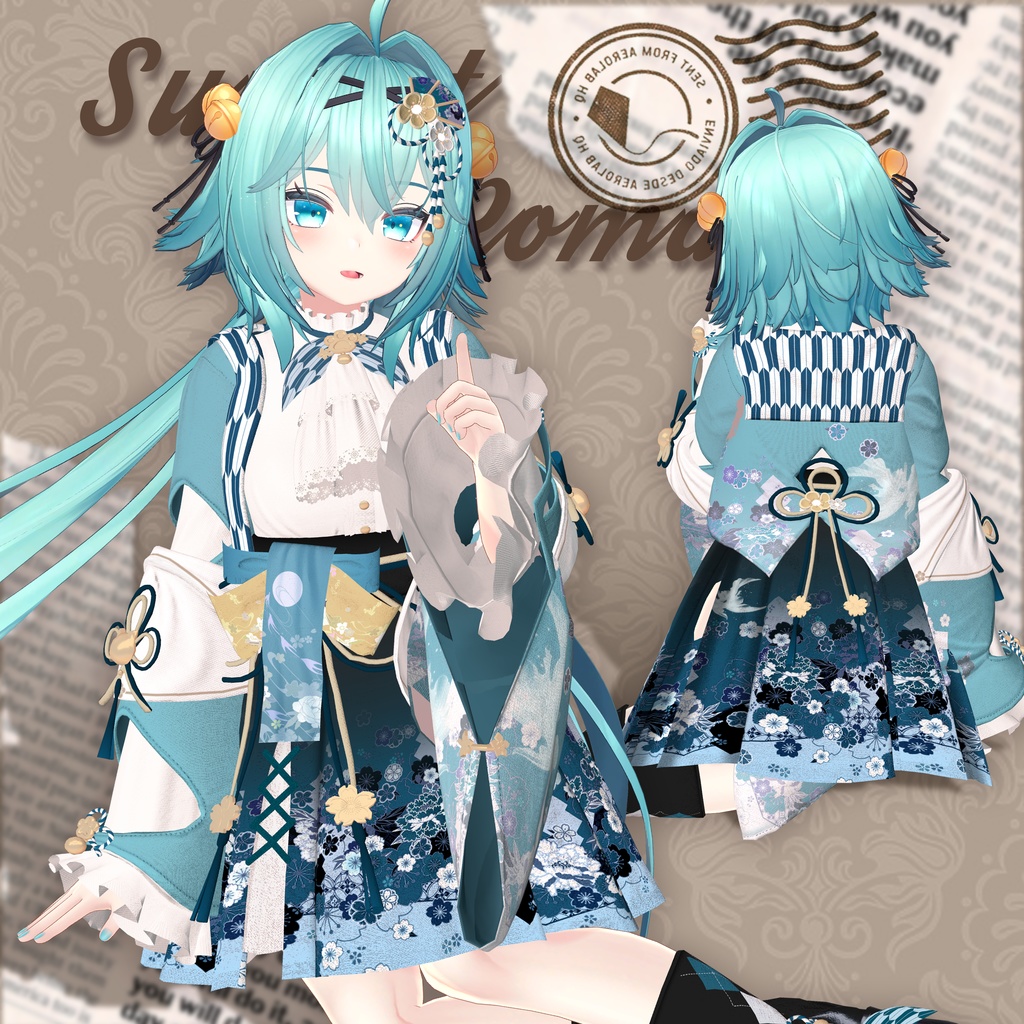 夕日のロマンス(Sunset Romance)[11 Avatars] 缩略图 12