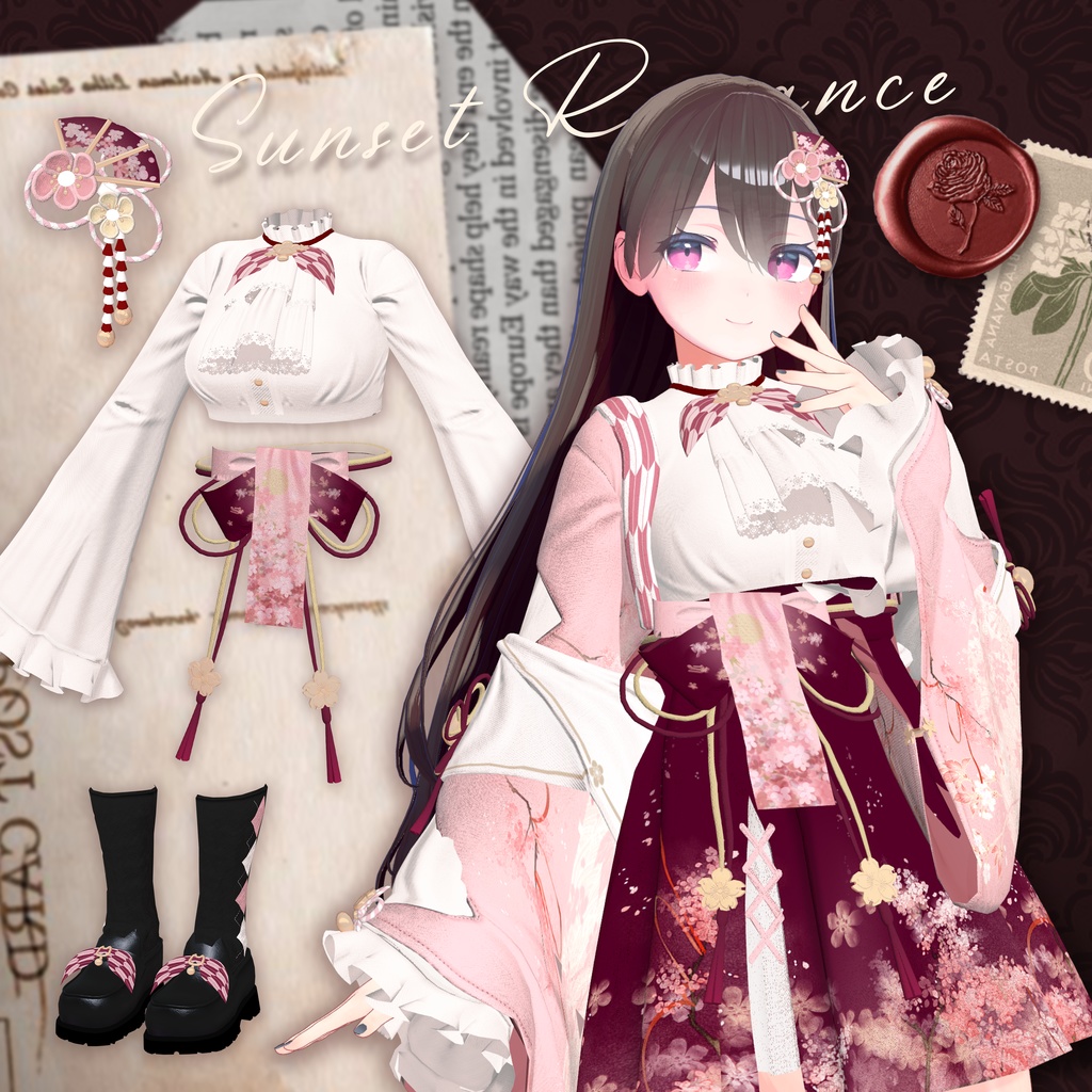 夕日のロマンス(Sunset Romance)[11 Avatars] 缩略图 13