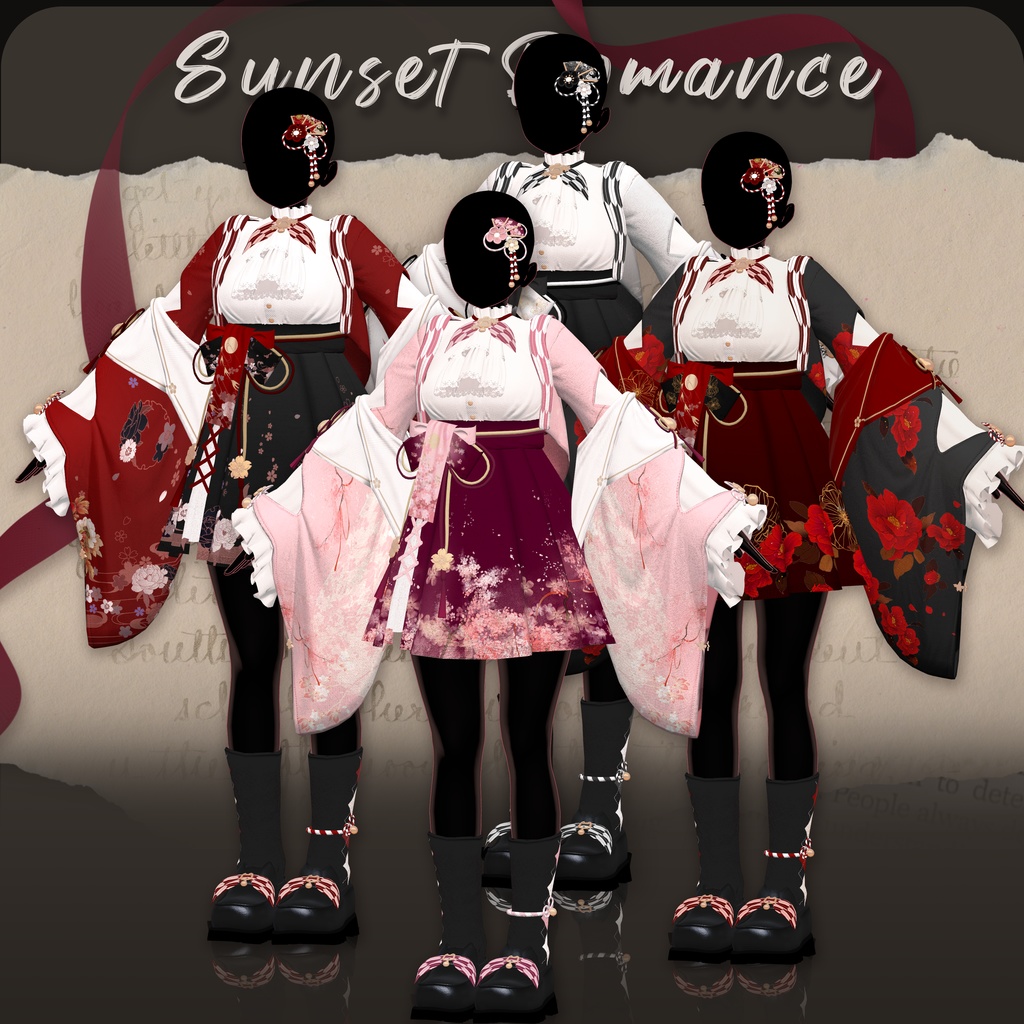 夕日のロマンス(Sunset Romance)[11 Avatars] 缩略图 15