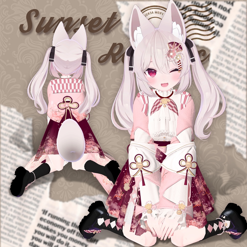 夕日のロマンス(Sunset Romance)[11 Avatars] 缩略图 10