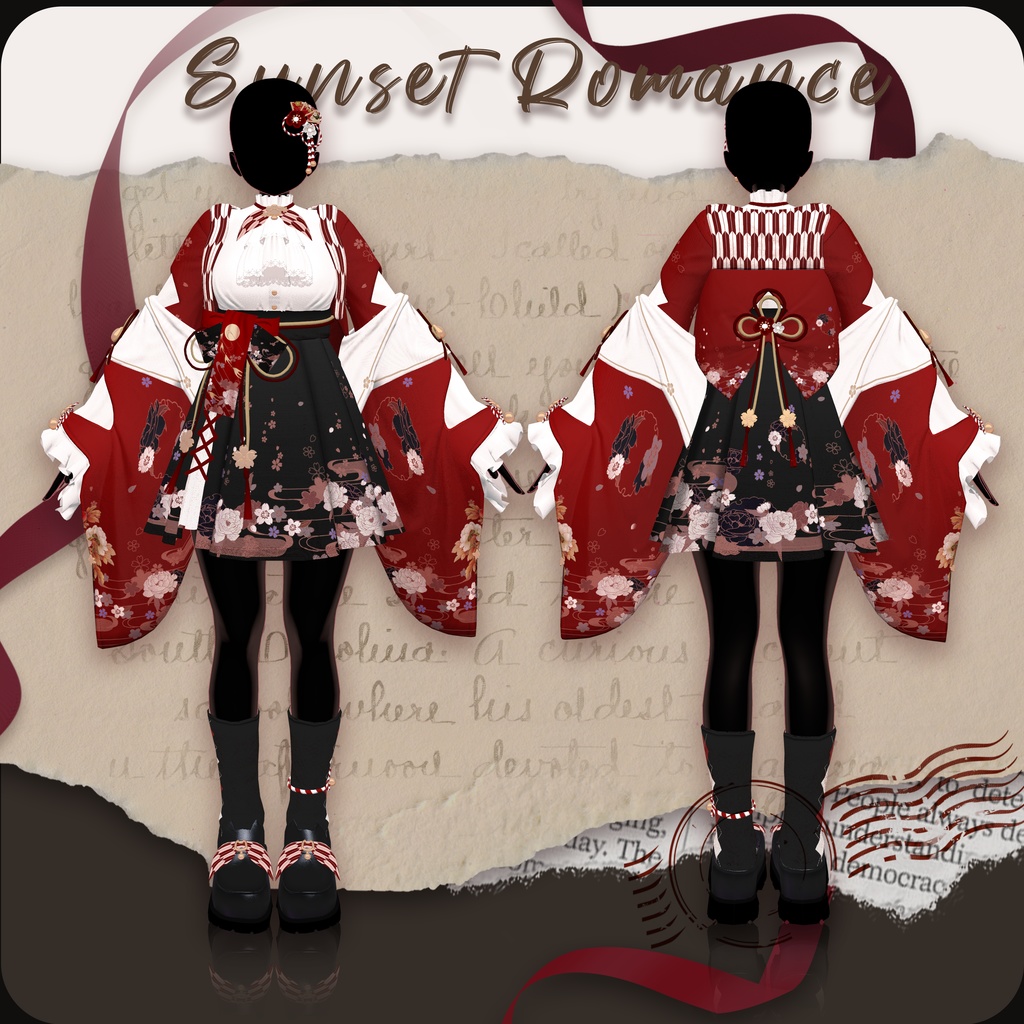 夕日のロマンス(Sunset Romance)[11 Avatars] 缩略图 2