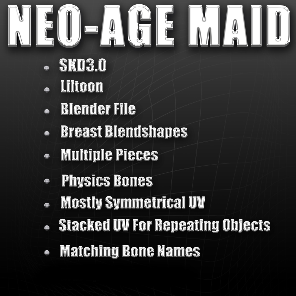 新次元メイドランジェリー(Neo-AgeMaidLingerie)[8Avatars] 缩略图 13