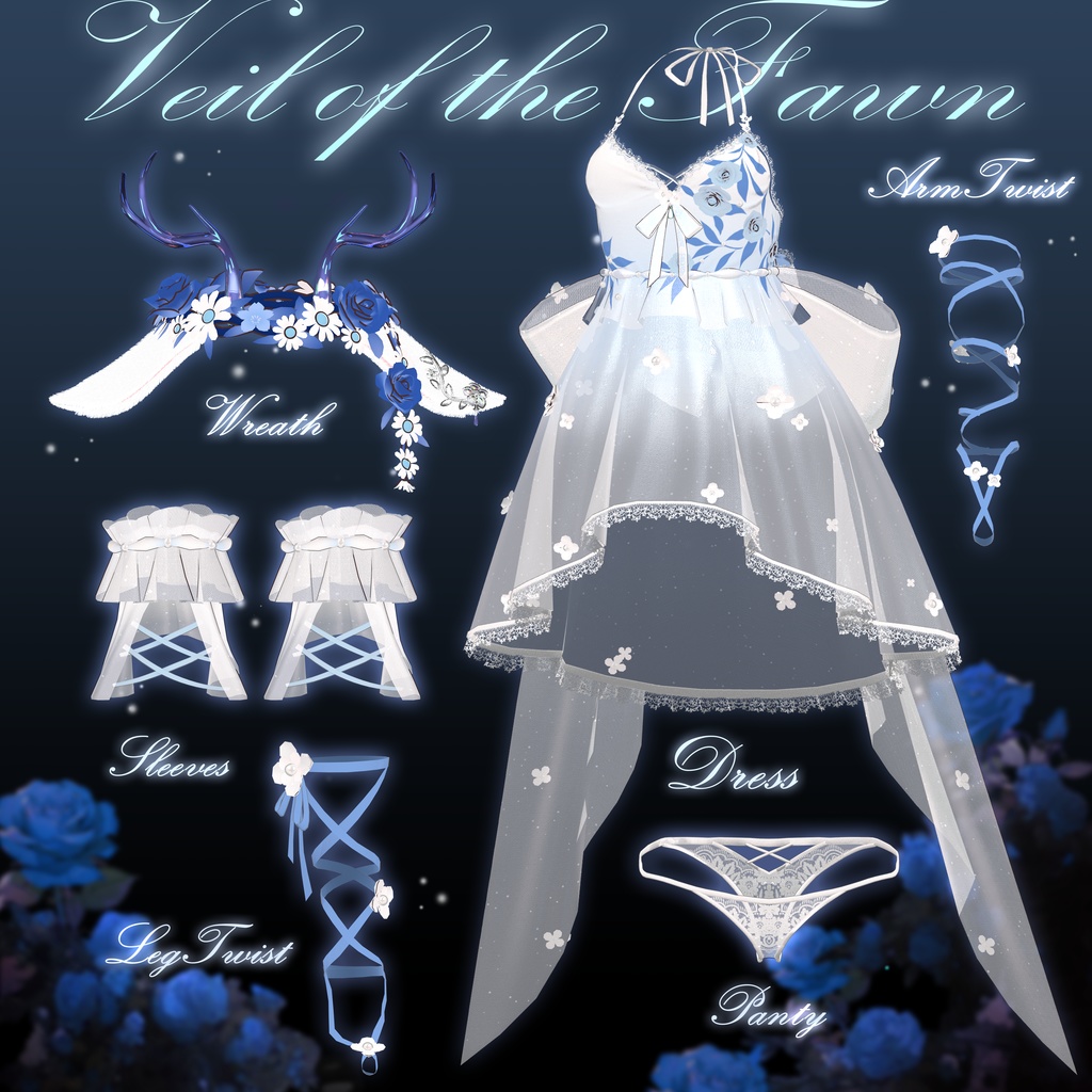 魔法のベール (Veil of The Fawn) [8 Avatars] 缩略图 3
