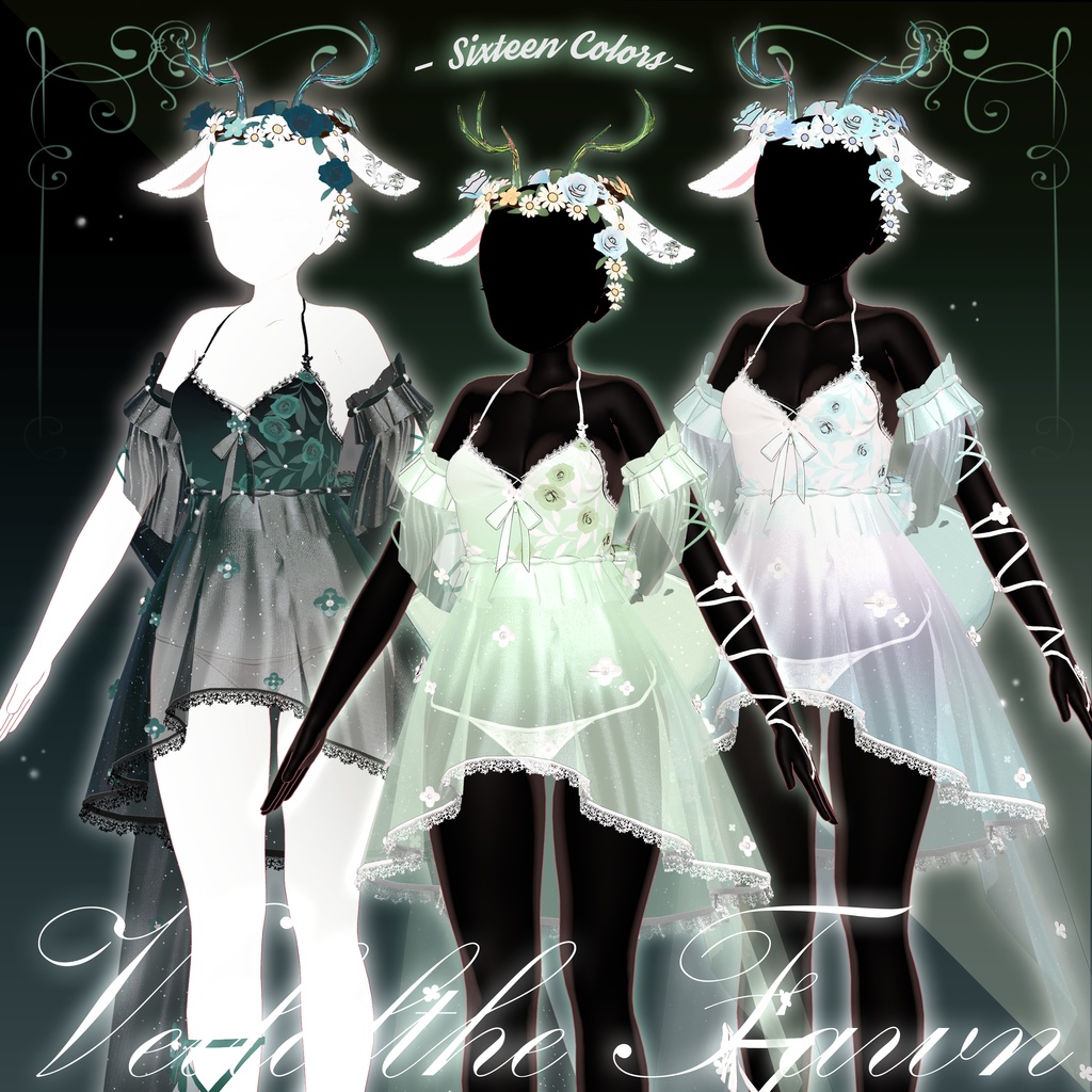 魔法のベール (Veil of The Fawn) [8 Avatars] 缩略图 17