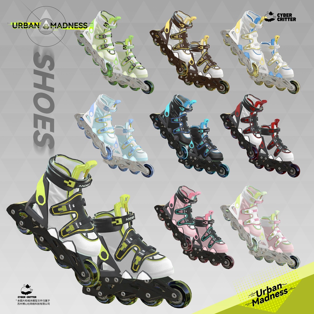 🦑 都市の狂気 (Urban Madness) [12 Avatars] 缩略图 17