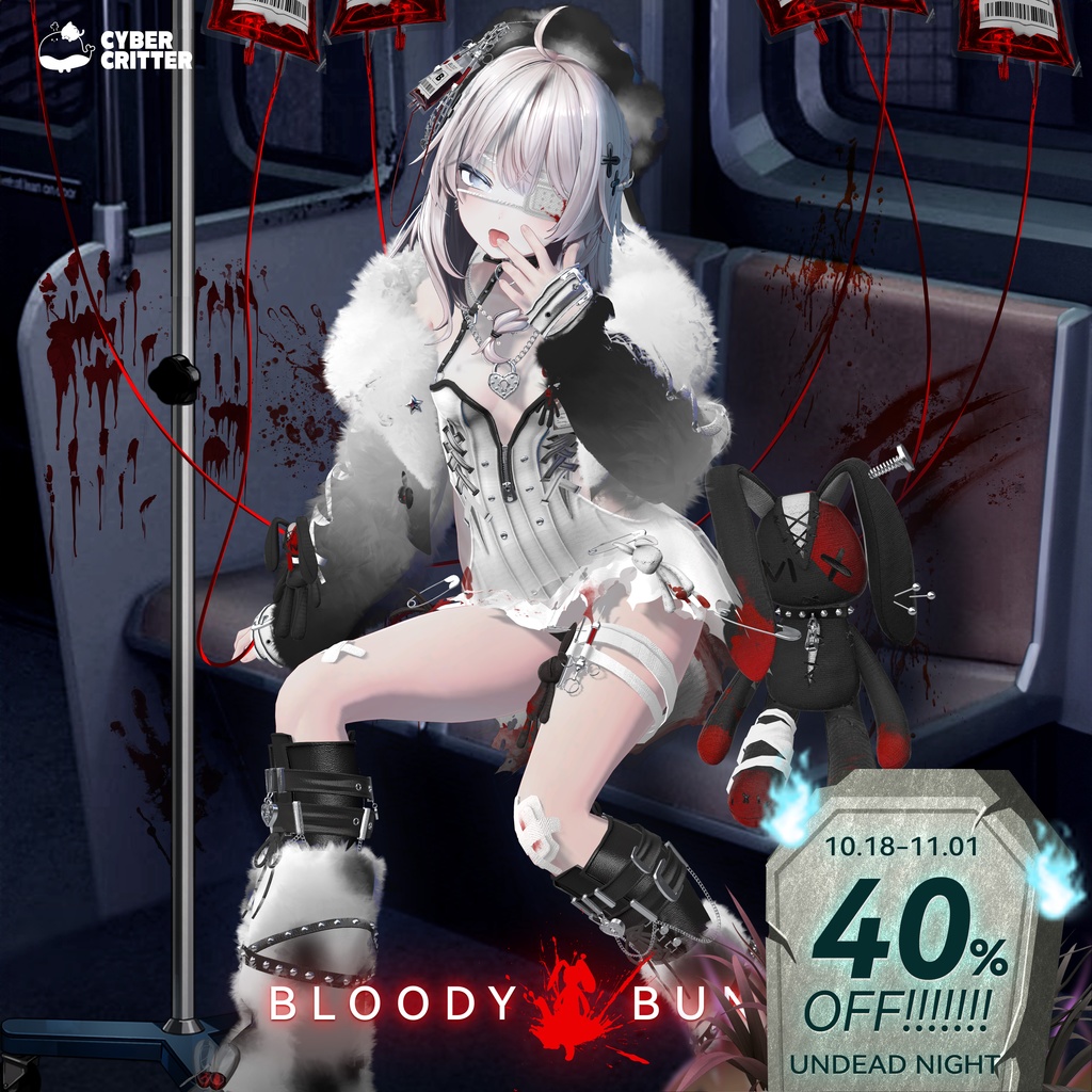 🤤ブラッディバニー (Bloody Bunny) [12 Avatars]