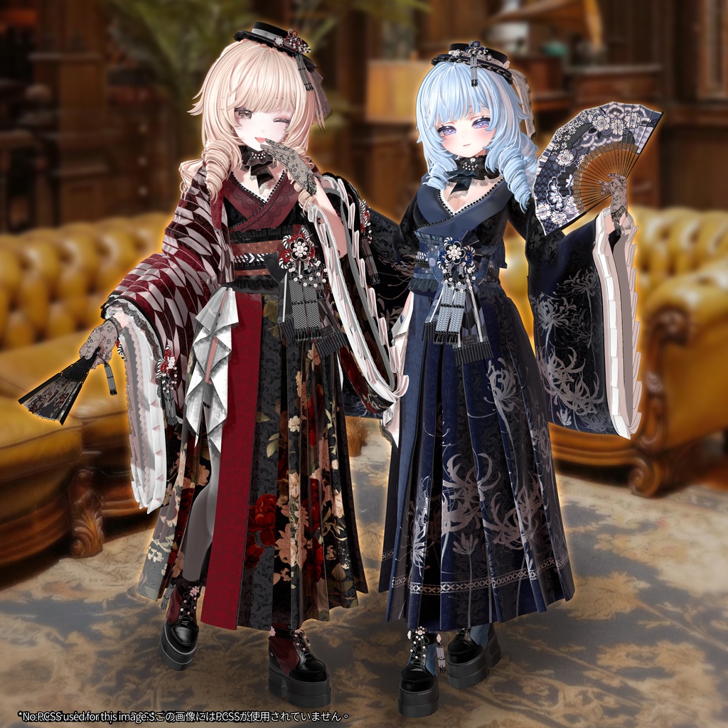 🏵️Le Hana🏵️【髪型付き衣装 / 15アバター対応】