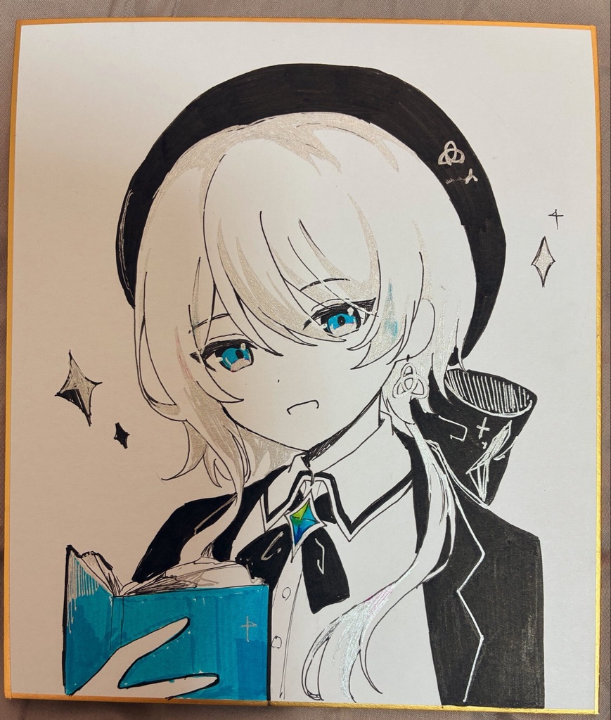 【イラスト色紙】oc原画