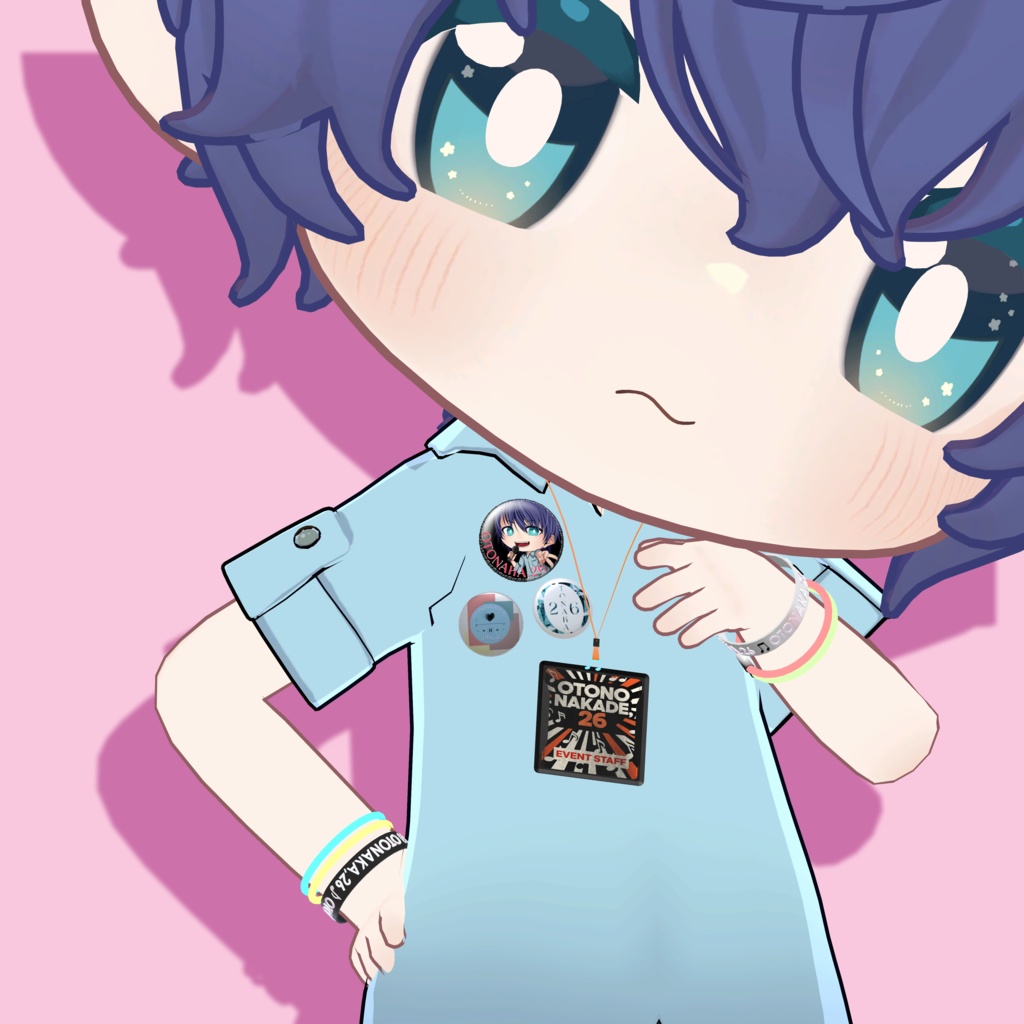 OTONAKA公式缶バッチ3種