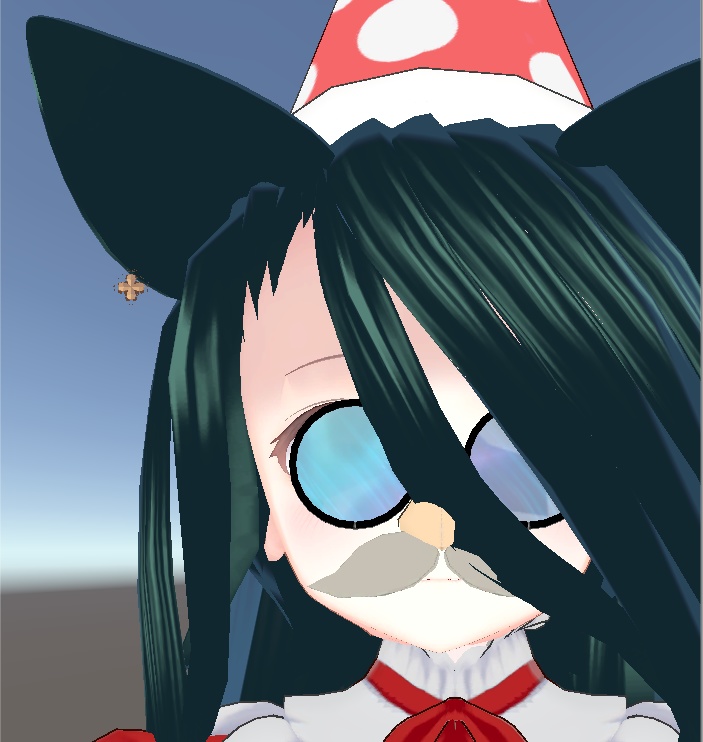 とんがり帽子と鼻眼鏡