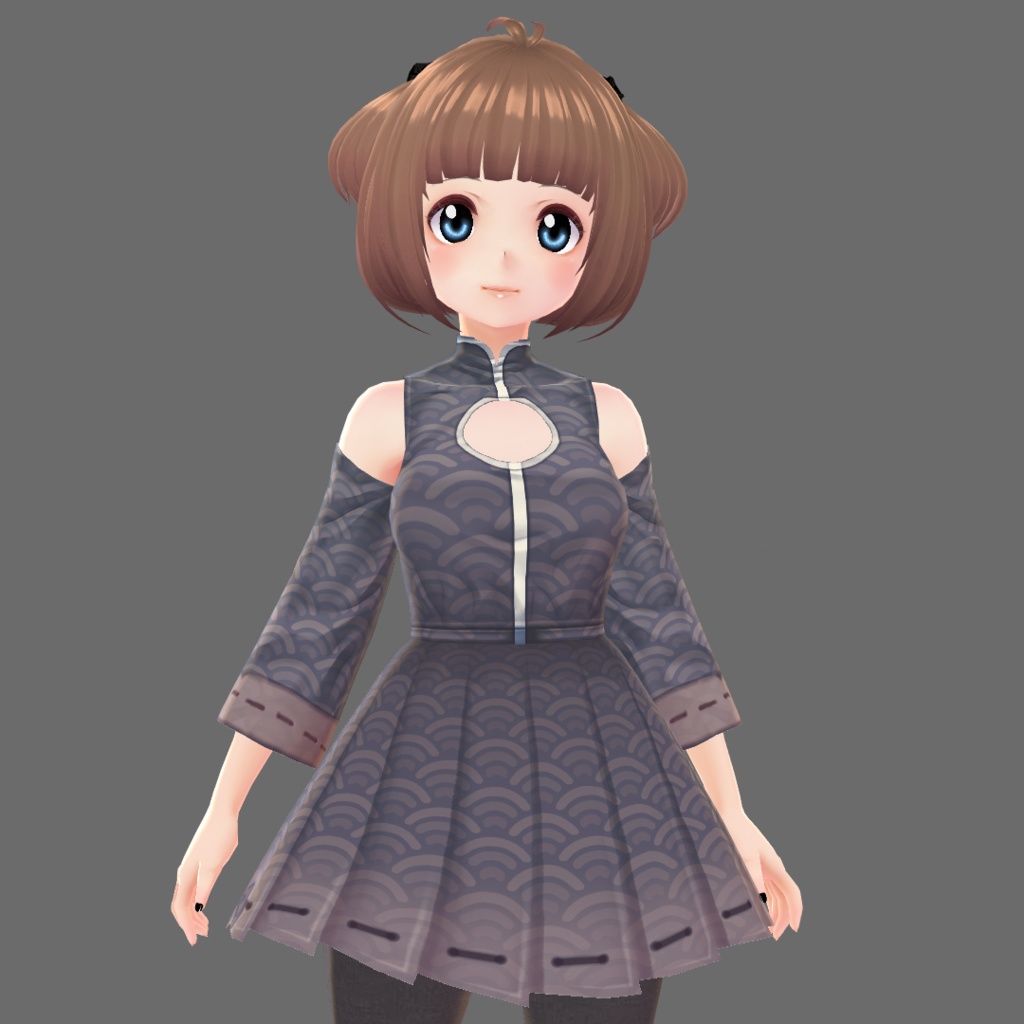 Asian Inspired Vroid Dress
