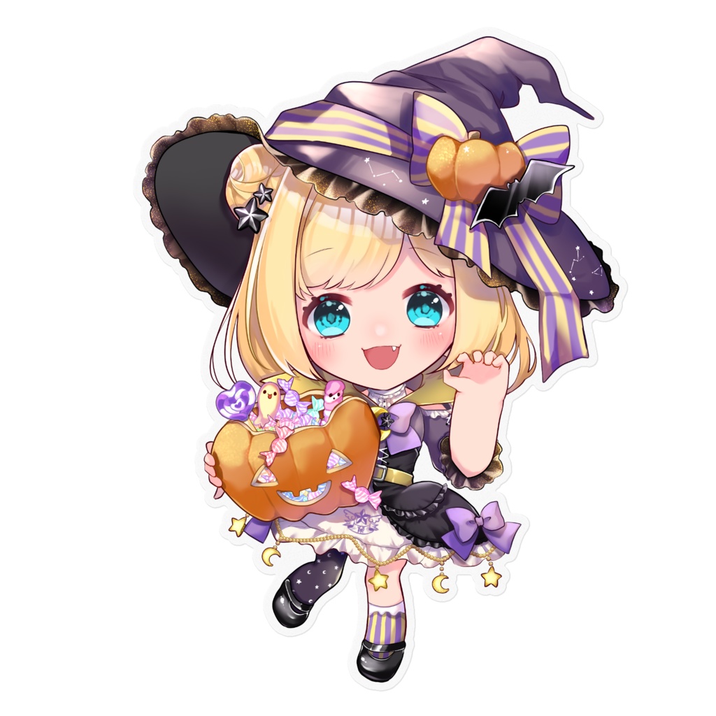 ミニよるステッカー【2021ハロウィン】