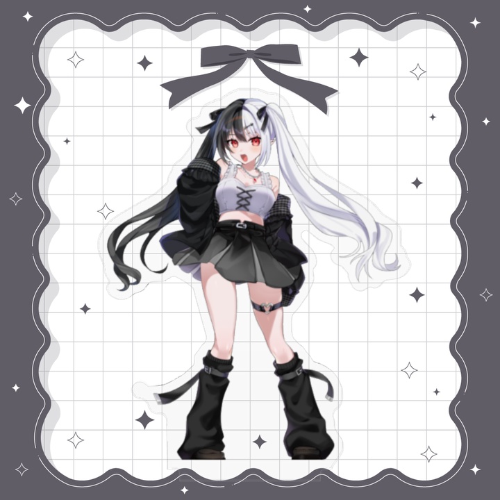 糸矢める アクリルスタンド 120㎜