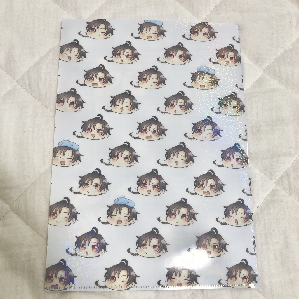 おだくんだらけのA4クリアファイル