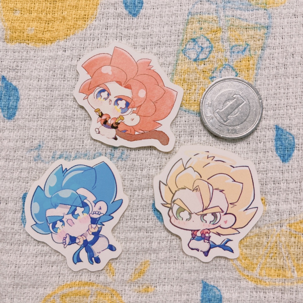 おちみステッカー(2種類)