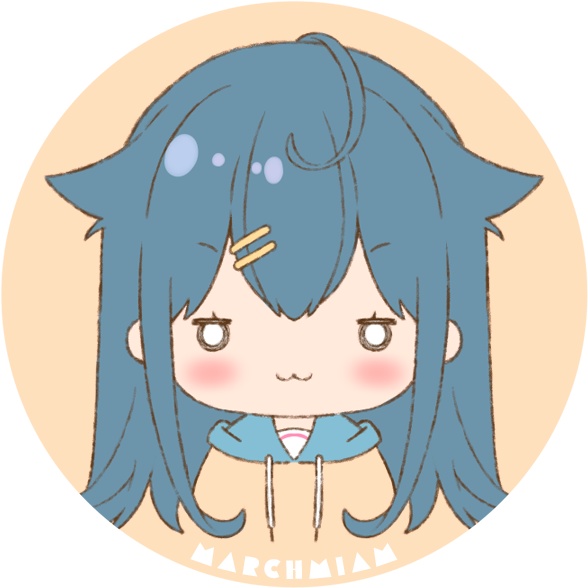 ꒰ 夏川くいな ꒱ 缶バッジ