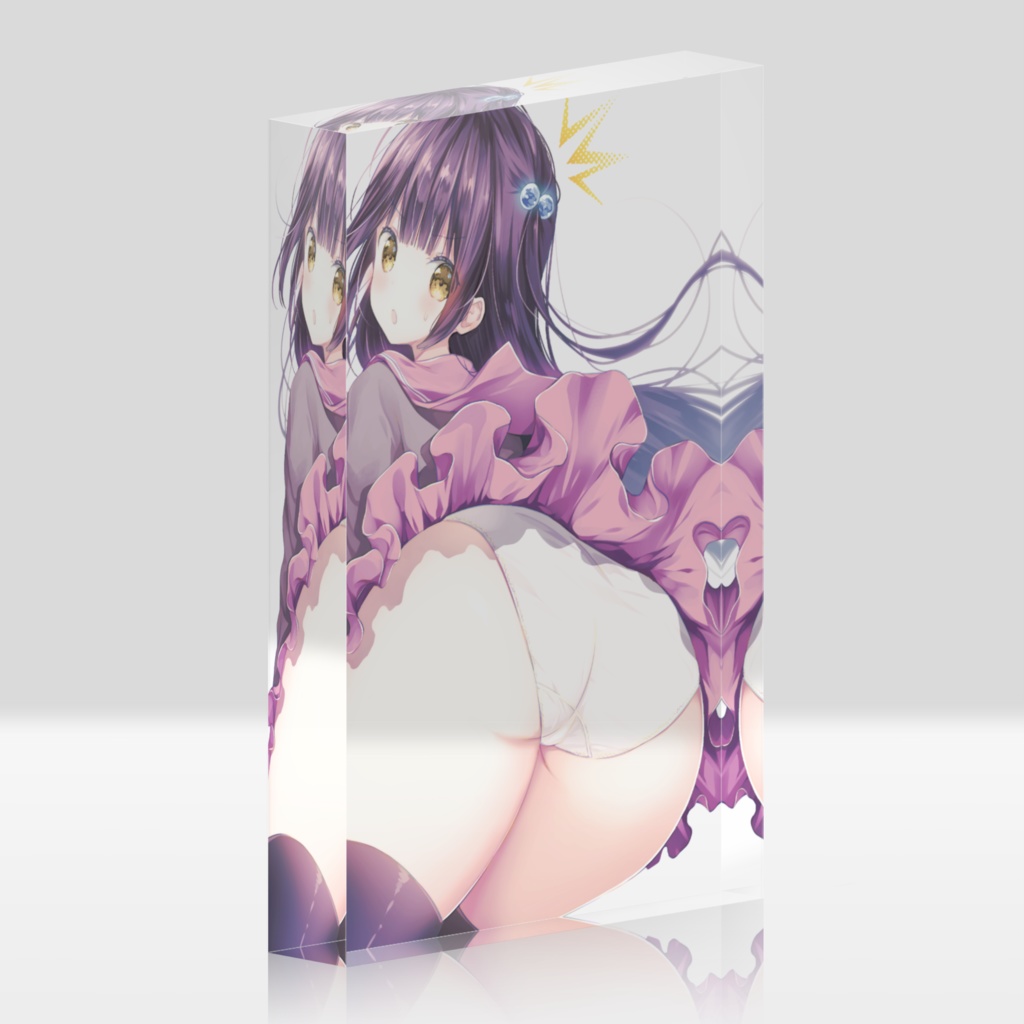 ꒰ 中島ゆあ ꒱ アクリルブロック