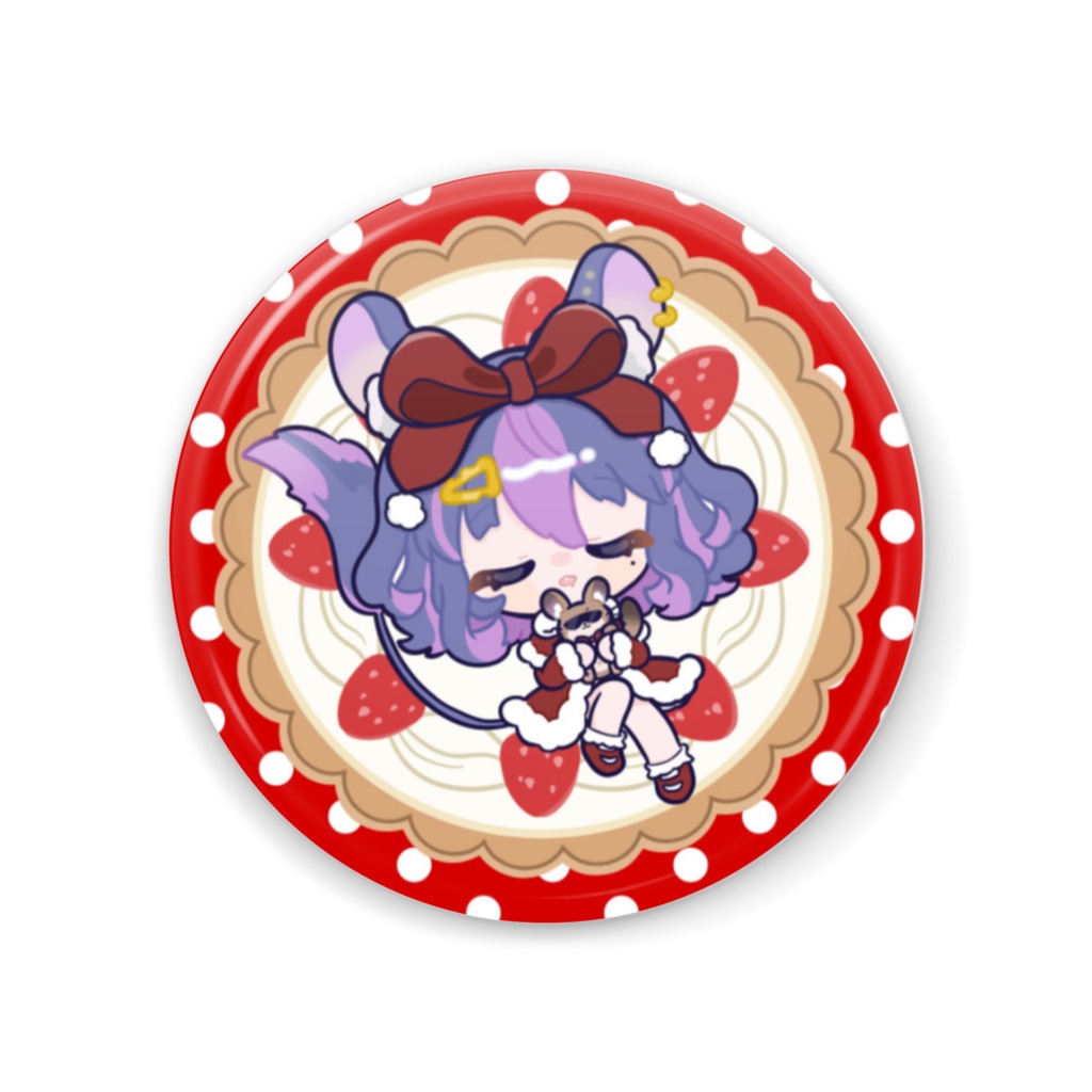 クリスマス缶ミラー