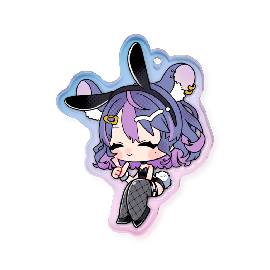 👯バニーなねずみのオーロラアクキー全４種👯