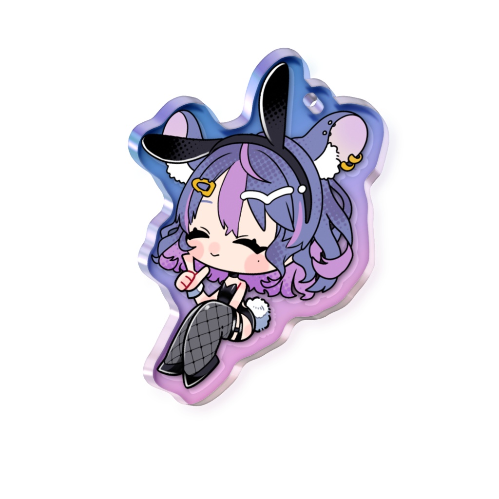 👯バニーなねずみのオーロラアクキー全4種👯