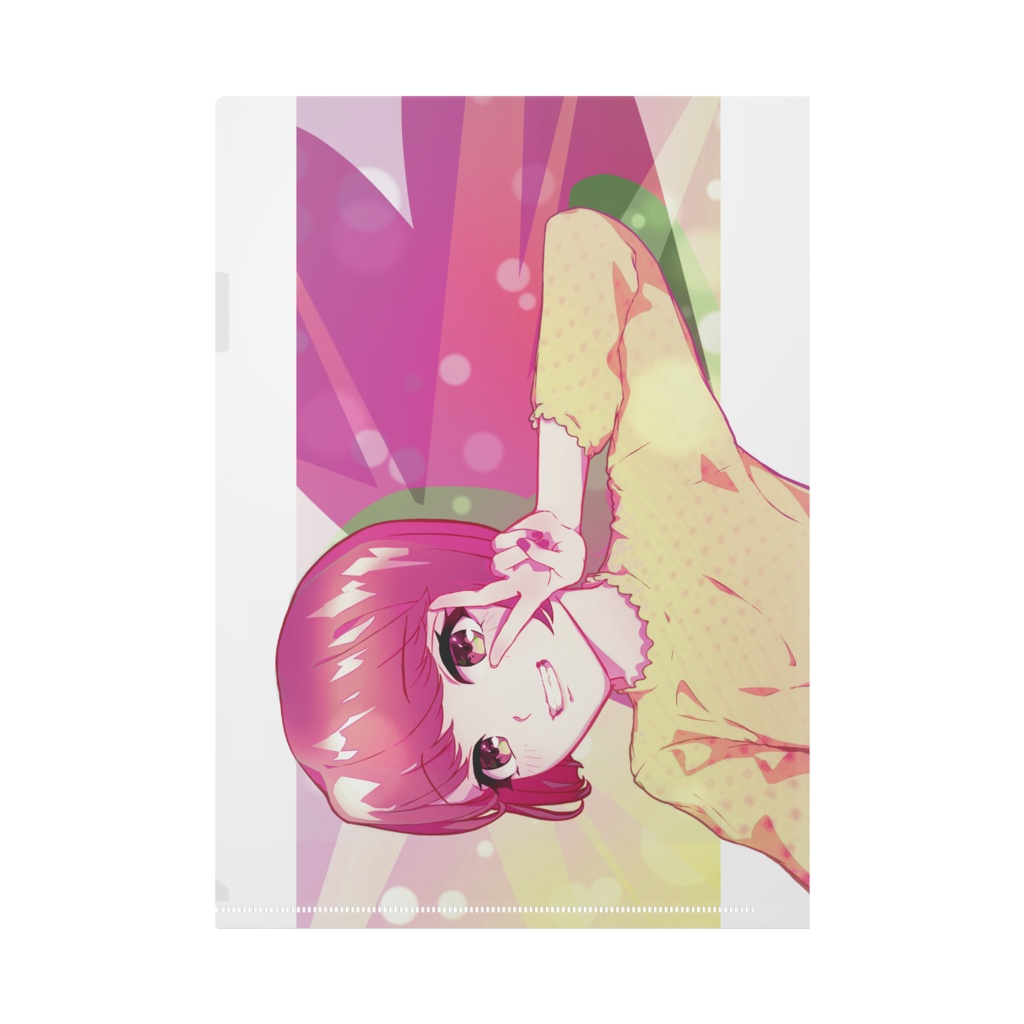 明日、初めて彼女と❤ ‐ 彼女ちゃんクリアファイル