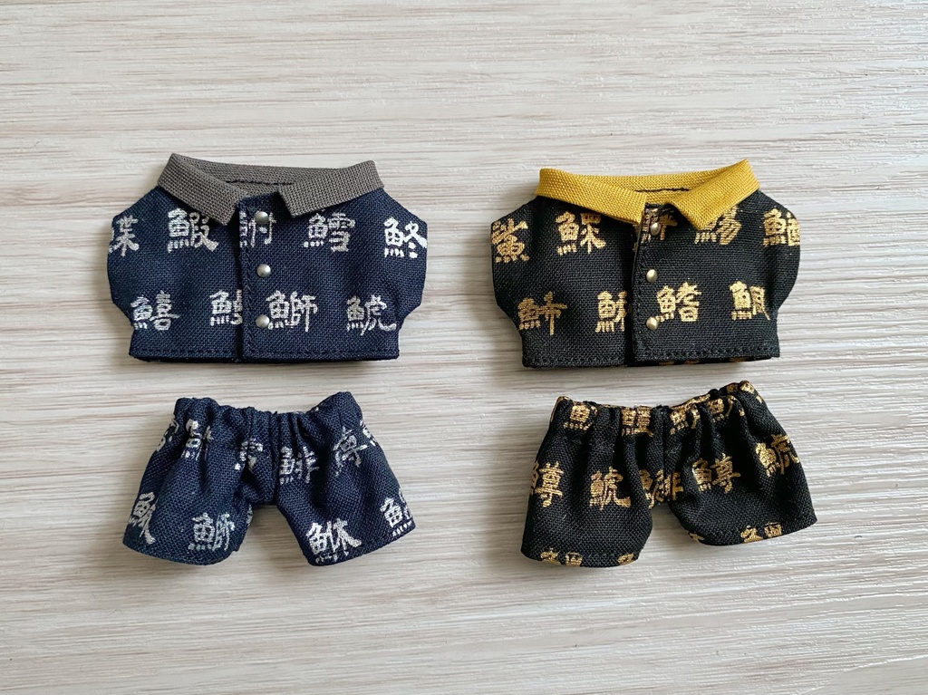 さかなシャツ&パンツセット