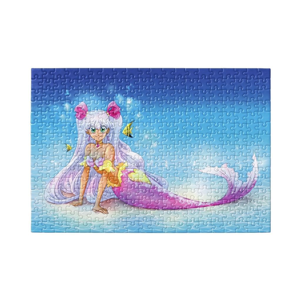 「かわいい波子ちゃん」パズル