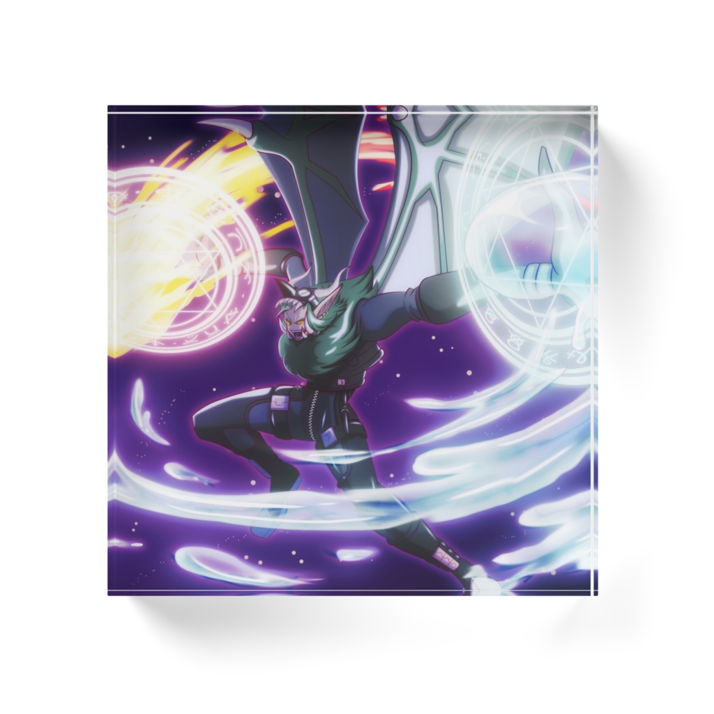 カットインアクリルブロック 【ザッシュ=スカイ】