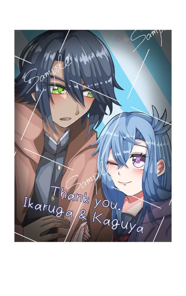 【婿カグ】インスタントフォト風カード【全8種】