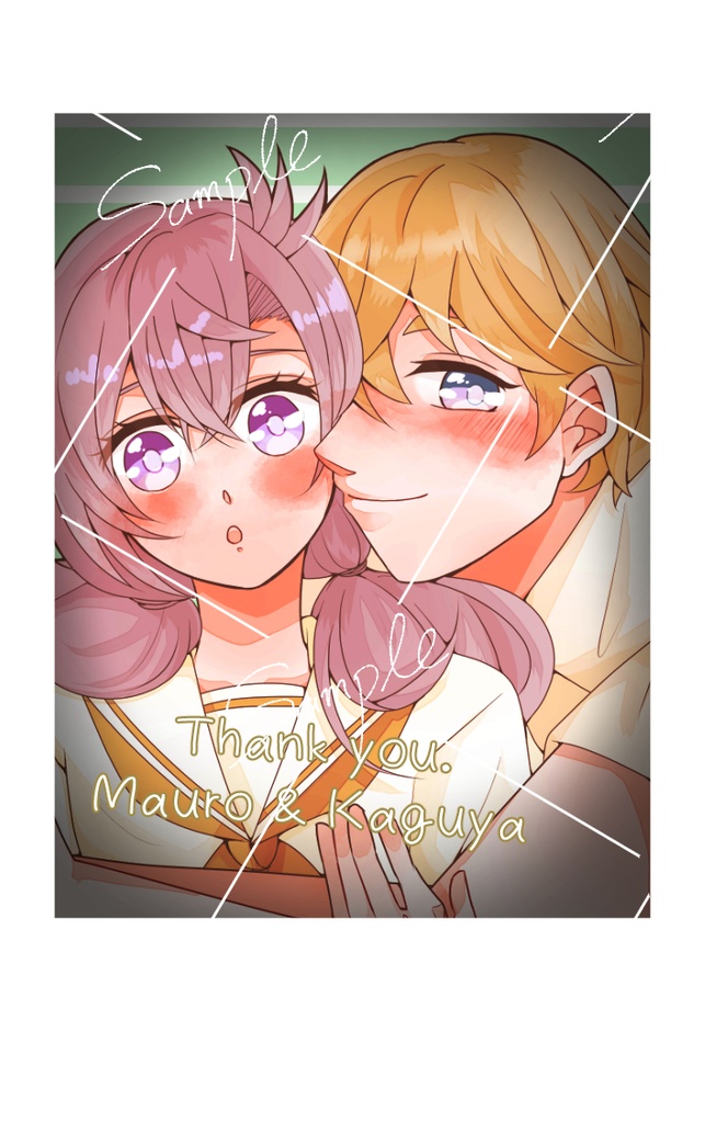 【婿カグ】インスタントフォト風カード【全8種】