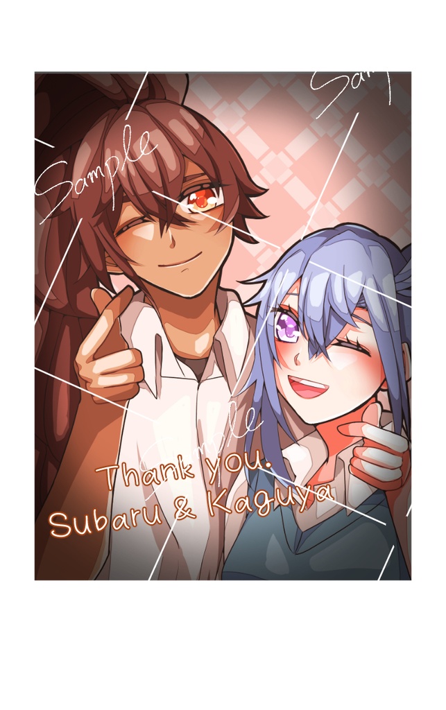 【婿カグ】インスタントフォト風カード【全8種】