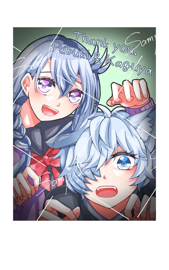 【婿カグ】インスタントフォト風カード【全8種】