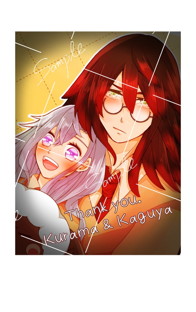 【婿カグ】インスタントフォト風カード【全8種】