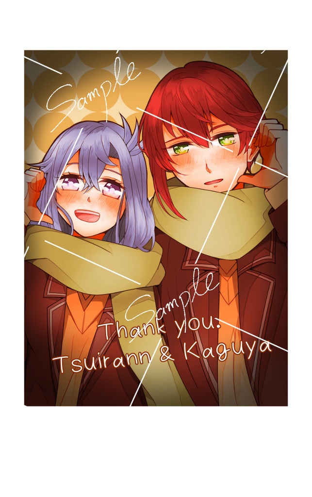 【婿カグ】インスタントフォト風カード【全8種】