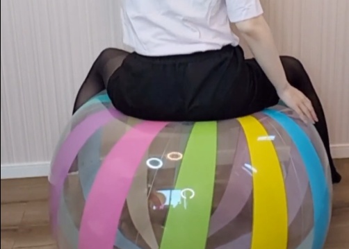 ワッサーボール・ビーチボール107cmで遊ぶ