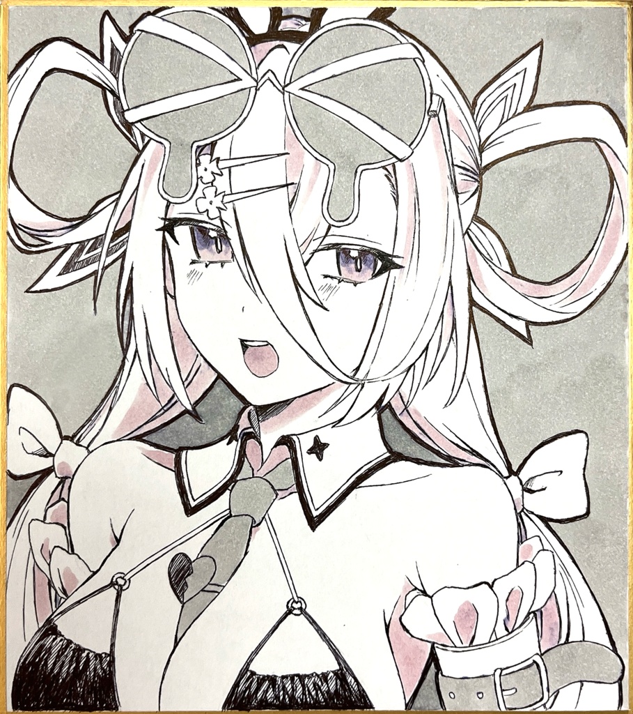 【色紙原画】呼延灼